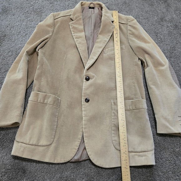 Vintage Sears The Mens Store Corduroy Blazer Jacket Mens‎ 44 Tall Tan - Picture 2 of 8